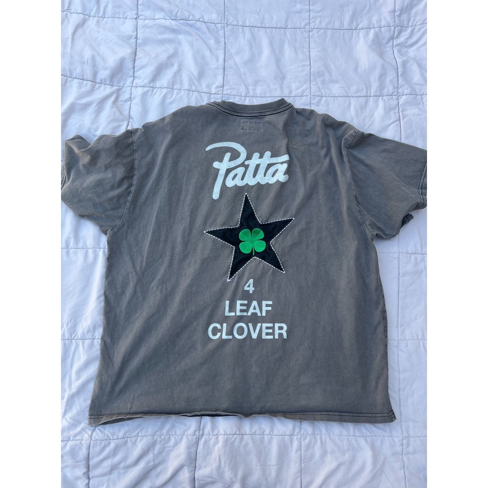Patta x Converse All Star Chuck Taylor 4 Leaf Clover Oversized Tee Shirt Medium